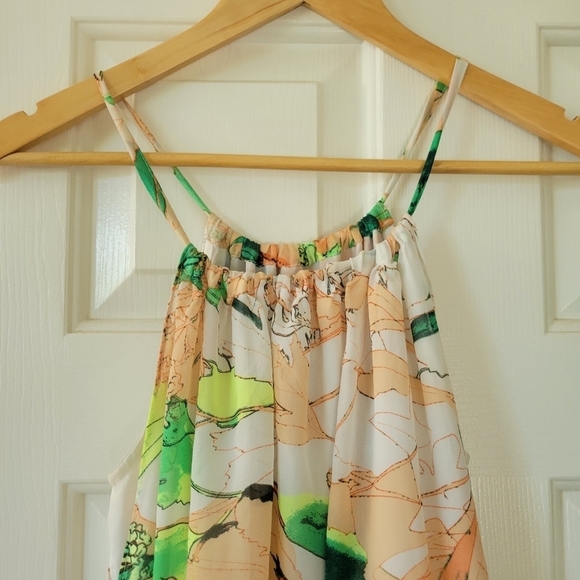 Lily Halter Maxi Boho Dress S - Picture 6 of 11